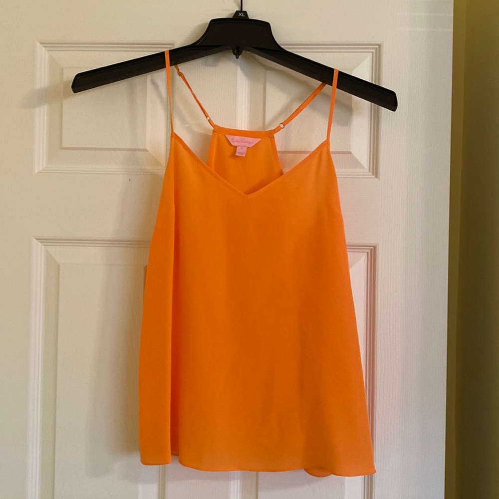 Lilly Pulitzer silk tank top